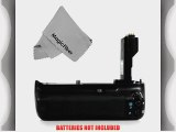 Vivitar BG-E7 Battery Grip for Canon EOS 7D DSLR Camera and LP-E6 Batteries (Canon BG-E7 Replacement)