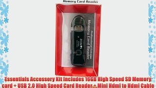 Essentials Accessory Kit Includes 16GB High Speed SD Memory card   USB 2.0 High Speed Card