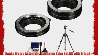 Kenko Macro Automatic Extension Tube Set DG with Tripod   Accessory Kit for Olympus OM-D EM-5