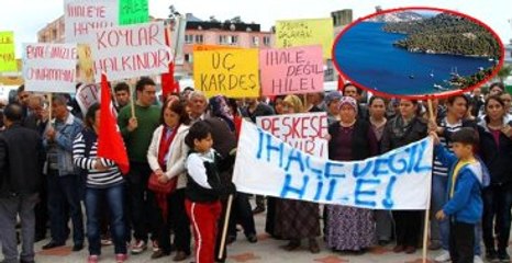 Evlerine Ekmeklerine Sahip Çıkmak İçin Çoluk Çocuk Eyleme Başladılar