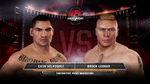 Blood Game Brock Lesnar Vs Cain Velasquez Full Fight Video