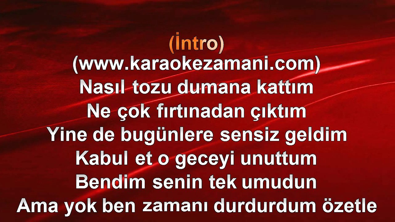 Ajda Pekkan - Özetle - (2011 TÜRKÇE KARAOKE