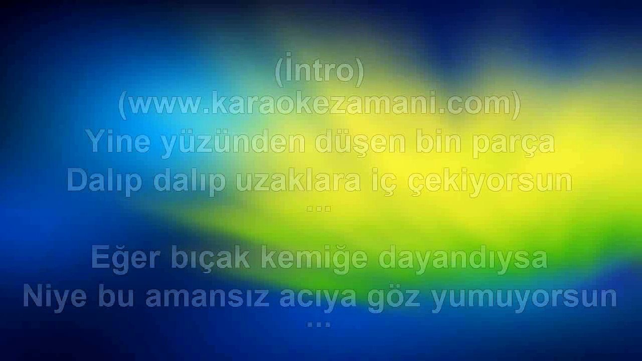 Ajda Pekkan - Yakar Geçerim - (2011) TÜRKÇE KARAOKE