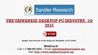 The Taiwanese Desktop PC Industry