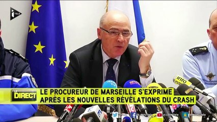 Crash de l' A320: "Un acte volontaire" selon le procureur de Marseille