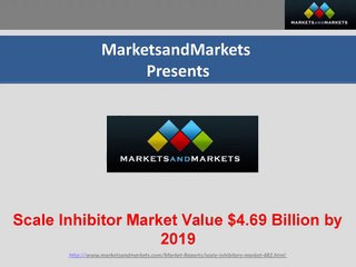 Scale Inhibitor Market