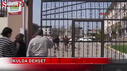 Okulda dehşet! İki müdür yardımcısını bıçakladı