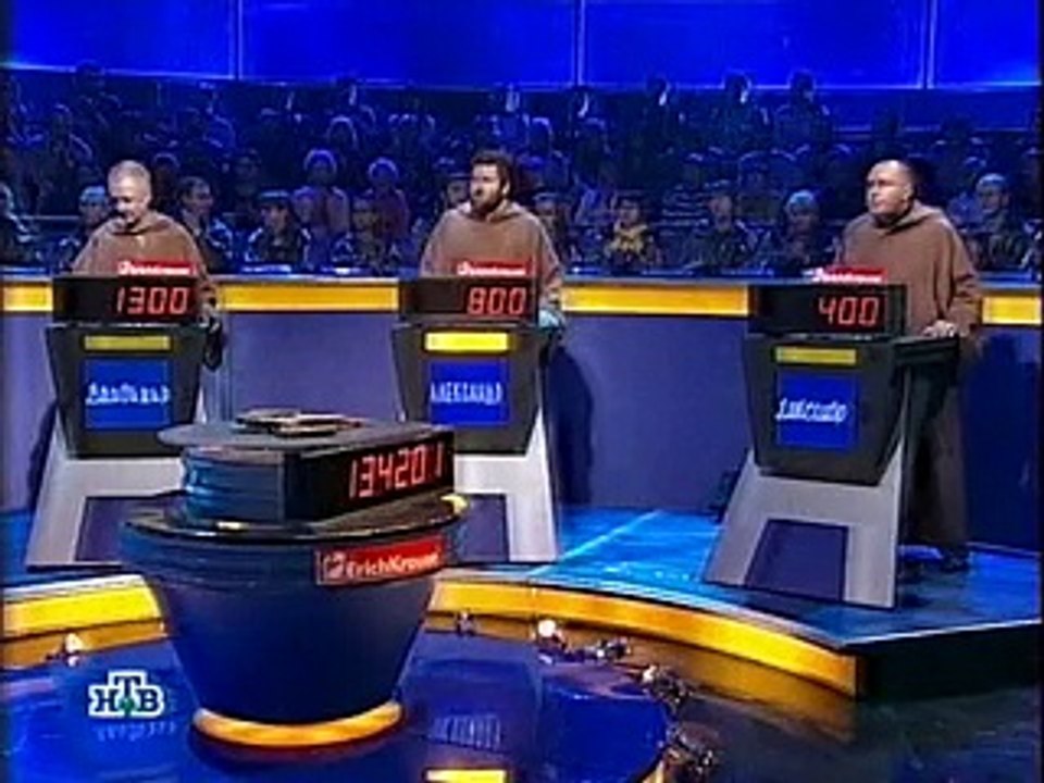 staroetv.su / Своя игра (НТВ, 24.02.2007) Владимир Арцыбашев - Александр Либер - Александр Эдигер