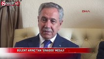 Bülent Arınç’tan ‘sinagog’ mesajı!