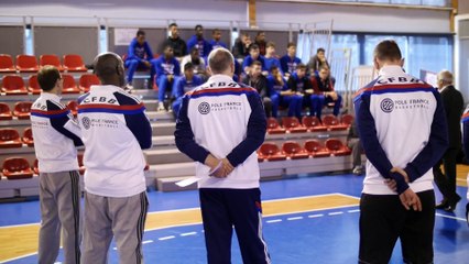 Une nouvelle génération de basketteurs à l'INSEP