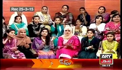 The Morning Show With Sanam – 25th March 2015