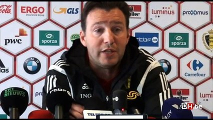 Wilmots: "Eden a toujours répondu aux attentes"
