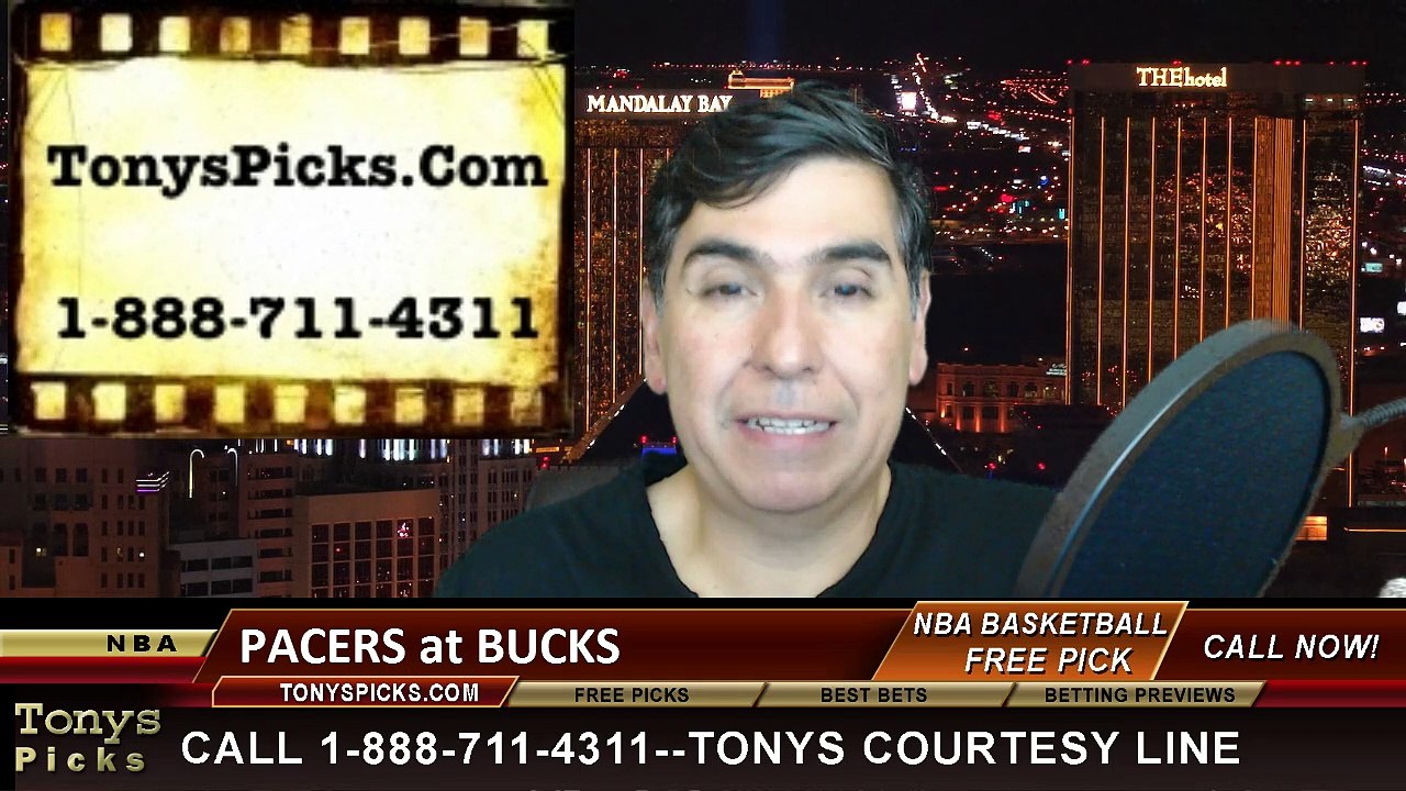 Milwaukee Bucks vs. Indiana Pacers Free Pick Prediction NBA Pro Basketball Odds Preview 3-26-2015