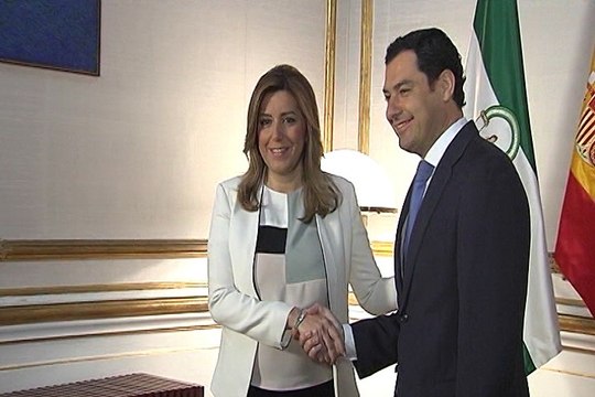 Susana Díaz abre con Moreno su ronda de reuniones