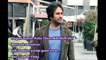 Doğum Günün Kutlu Olsun MAHSUN KIRMIZIGÜL!!! (2014)