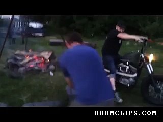 how to get a camp fire going