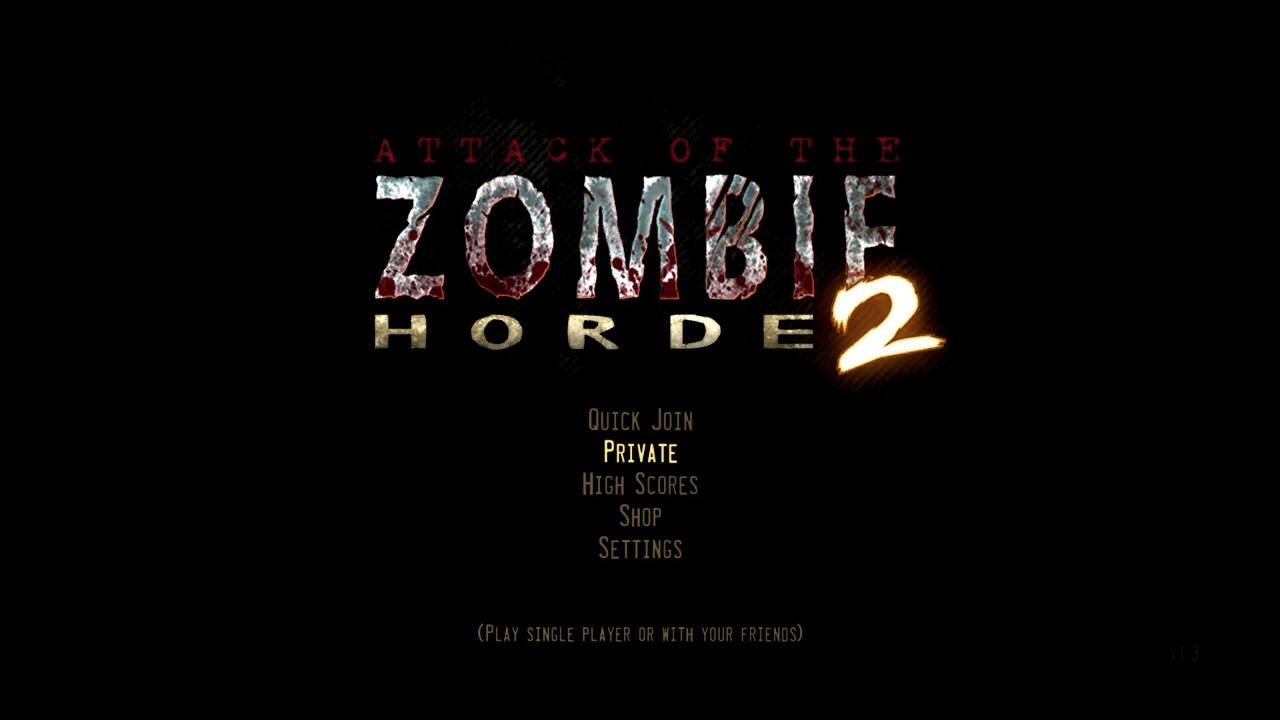 First Level - Only - Attack of the Zombie Horde 2 - Xbox 360