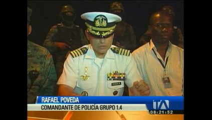 Armada decomisa una tonelada y media de clorhidrato de cocaína