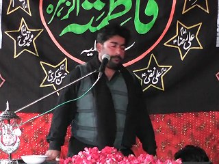 Zaker Najaf Abbas Shaker Majless 1 March 2015 Ba Makam Thaplah Kharian