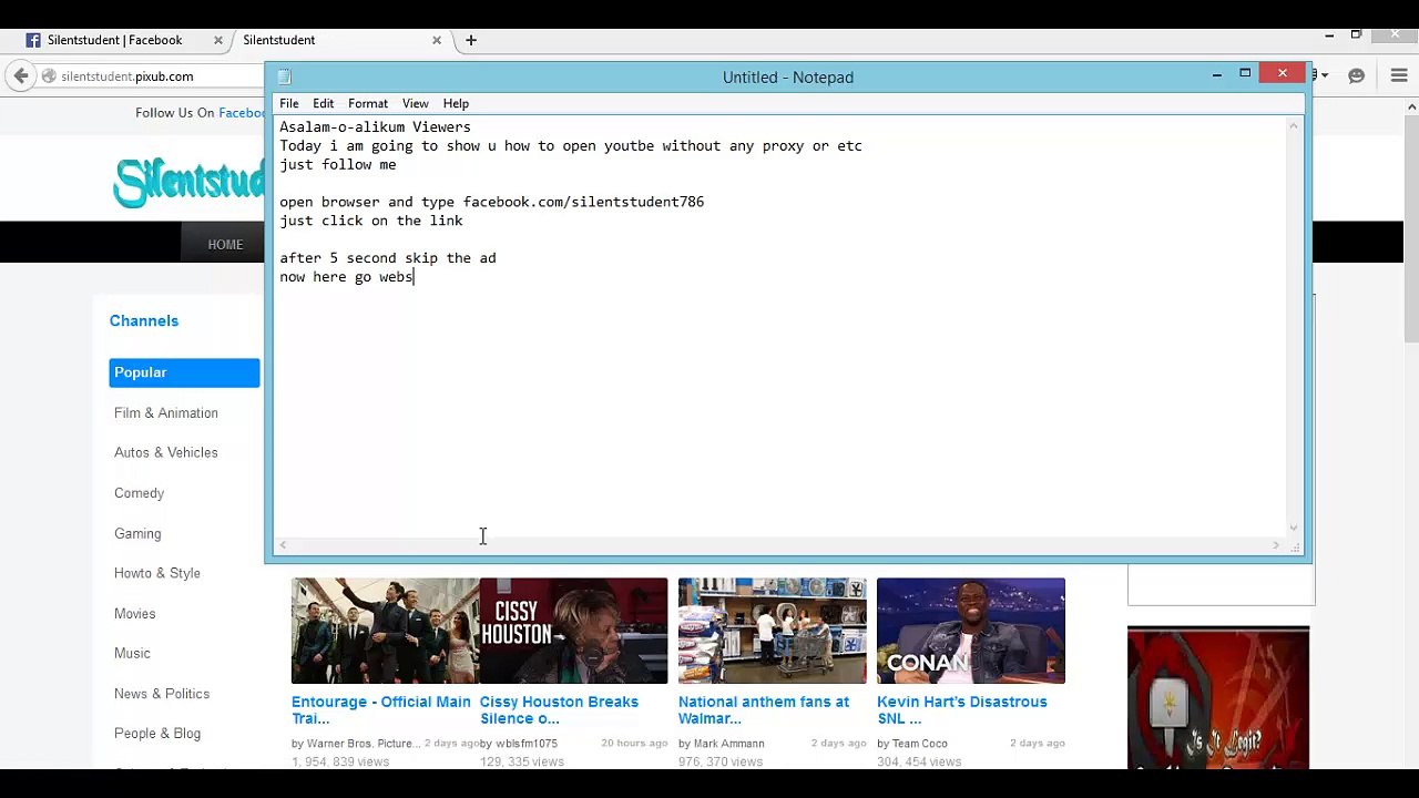 Unblock Youtube Without Any Proxy or Server