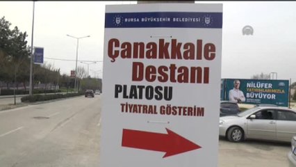 Çanakkale Destanı"Nı Tiyatral Gösterilerle Canlandırıyorlar (2)