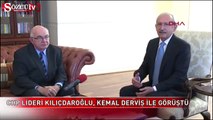CHP lideri Kılıçdaroğlu, Kemal Derviş ile görüştü