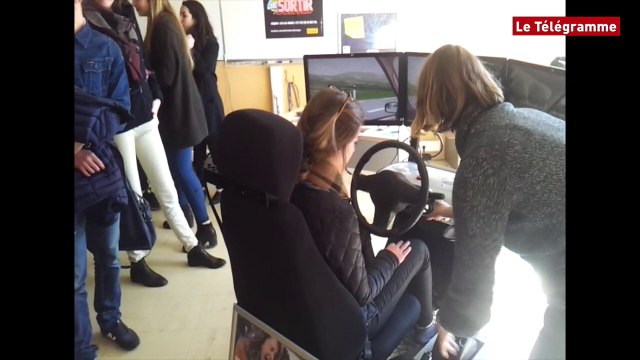 Quimper. Les étudiants de l'IUT sensibilisés à la sécurité routière