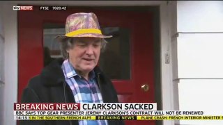 Top Gear Presenter James May Reacts To Jeremy Clarkson Being Sacked By BBC