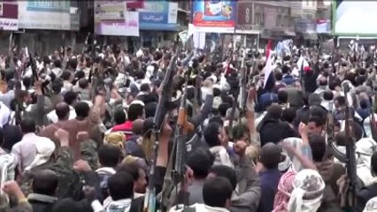 Yemen'de Operasyon Karşıtı Gösteri