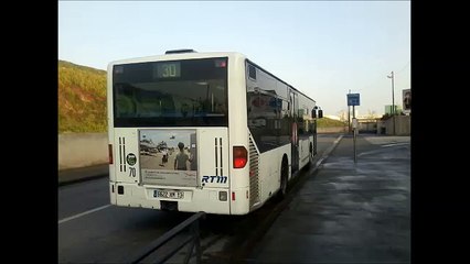[Sound] Bus Mercedes-Benz Citaro n°328 de la RTM - Marseille sur la ligne 30
