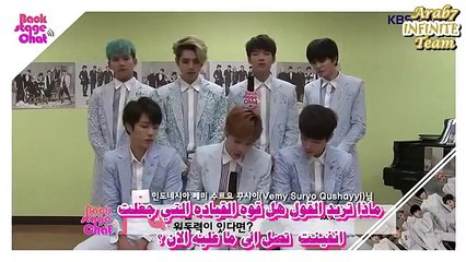 [ARABIC SUB] 140731 KBS chat with INFINITE