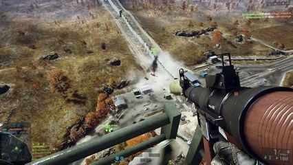 Battlefield 4 rocket no scoped a friend.