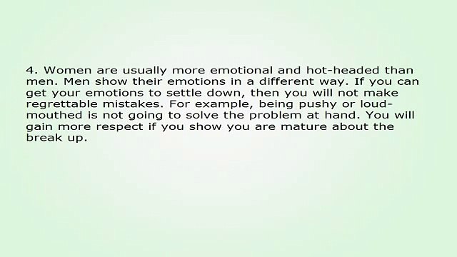 Getting Him Back - How to Win Over Your Ex Boyfriend in Five Steps!