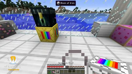 Minecraft - RAINBOW WORLD MOD-Mod Showcase