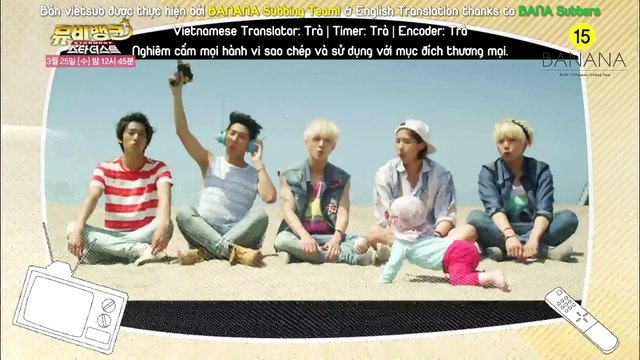 [BANANAST][Vietsub] 150325 MV Bank Stardust Preview - B1A4 Cut