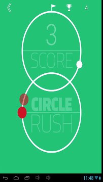 Circle Rush - Android gameplay PlayRawNow