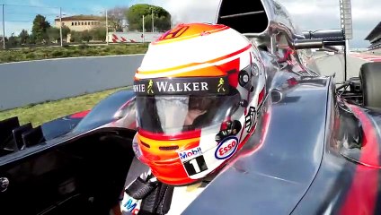 Jenson Button en Barcelona McLaren-Honda pretemporada 2015