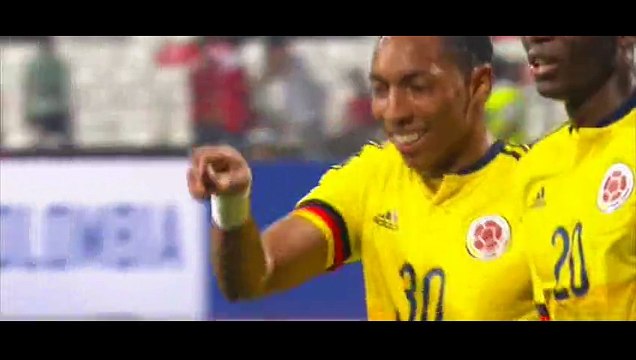 Goal Mojica - Bahrain 0-5 Colombia - 26-03-2015 Friendly Match