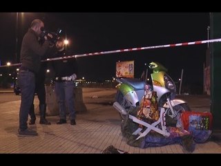Napoli - Sparatoria a Ponticelli, ucciso pregiudicato e ferito un passante -1- (26.03.15)