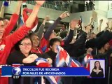 Costa Rica celebró de frontera a frontera la clasificación a Brasil 2014
