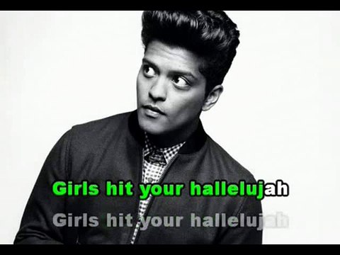 KARAOKE MARK RONSON feat BRUNO MARS - Uptown funk