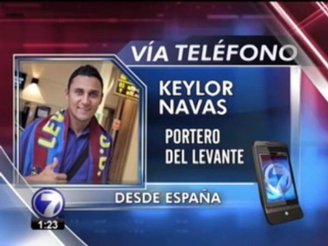 Navas suma seis partidos sin recibir goles con Levante