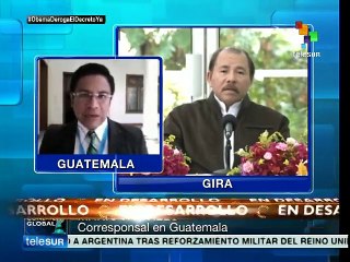Canciller de Rusia se reúne con el presidente de Guatemala