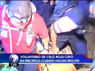 Rescatista que sufrió accidente durante rescate asegura estar vivo de milagro