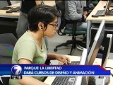 Parque La Libertad dará cursos de animación digital y diseño web