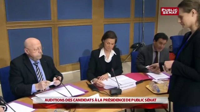 Auditions des candidats sélectionnés pour le poste de Président Directeur Général de Public Sénat - Evénements