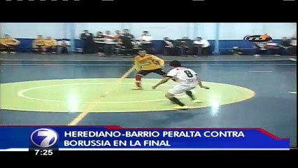 Inicia la final del Fútbol Sala entre Borussia y Herediano-Barrio Peralta