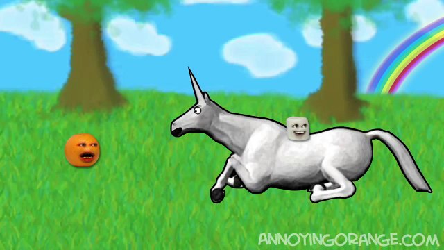 Annoying Orange - Annoying Orange meets Charlie the Unicorn (Spoof)