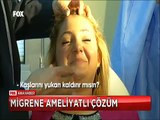 Migren ağrıları Göz estetiği ameliyatında keşfedilen yöntem ile son buluyor