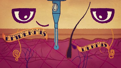 What makes tattoos permanent?